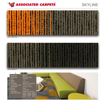 Associated  Carpets Skyline  Karo Halı Associated  Carpets Skyline  Karo Halı