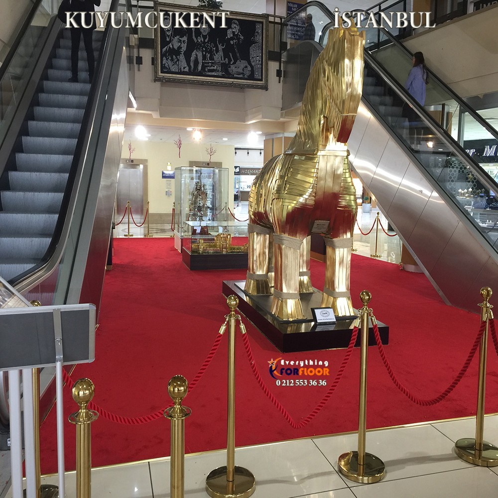 İthal Elit Kırmızı Protokol Halı