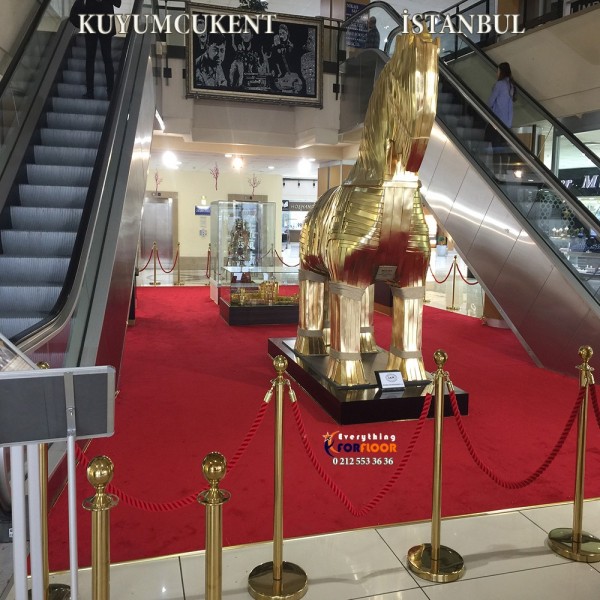 İthal Elit Kırmızı Protokol Halı