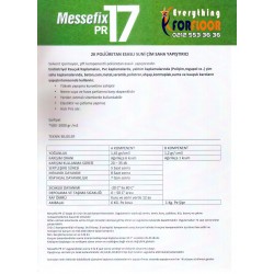 Pr 17 Çift Kompenantlı Çim Halı Yapıştırıcısı 22 Kg+3Kg
