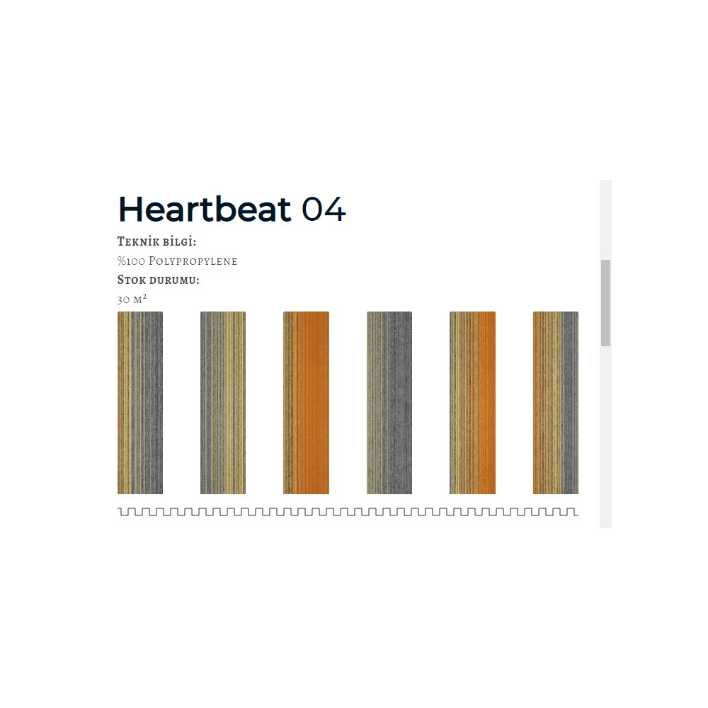 Heart Beat Karo Halı