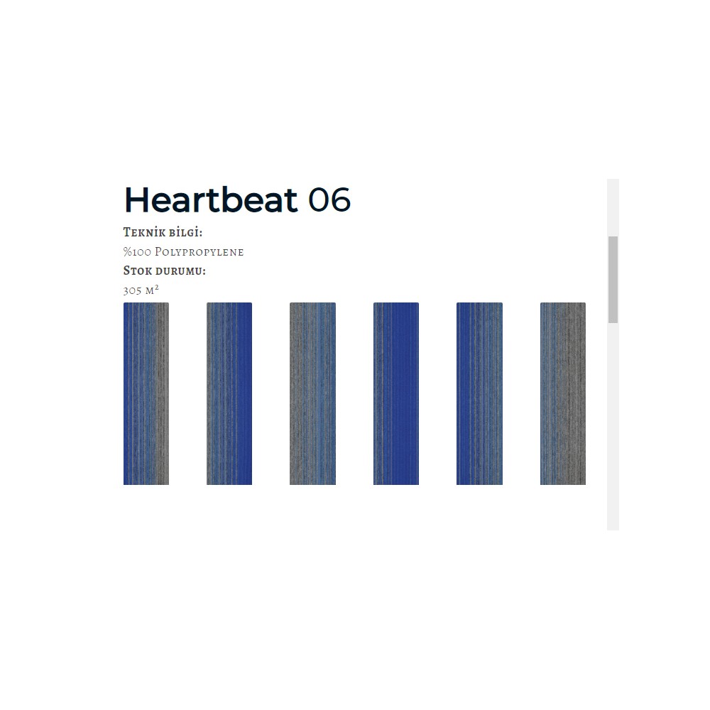 Heart Beat Karo Halı