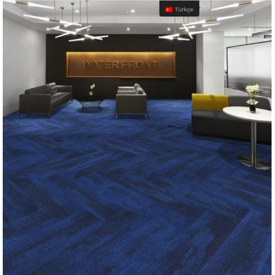 Luxury Saxsony Karo Halı