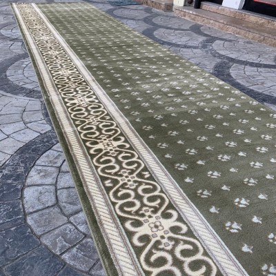 Yeşil Dokuma Cami Halısı