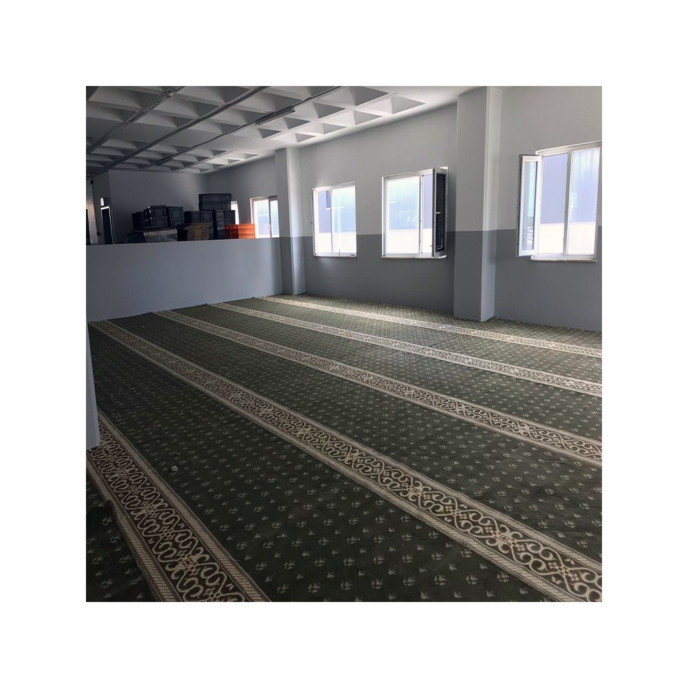 Yeşil Dokuma Cami Halısı