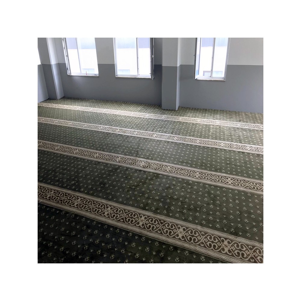 Yeşil Dokuma Cami Halısı