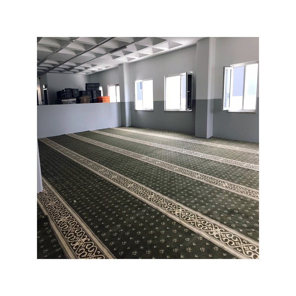 Yeşil Dokuma Cami Halısı