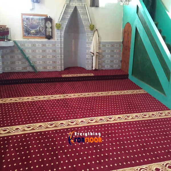2,5 Kg Kırmızı Dokuma Cami Halısı