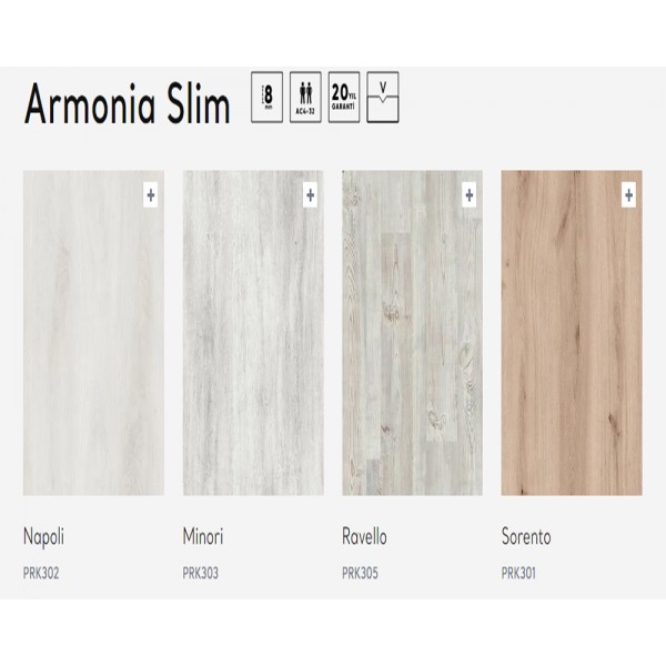 Agt Armonia Slim 8 mm Parke ( 4 kenarı derzli )