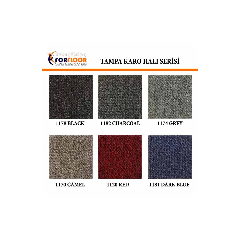 Karo Halı Tampa Serisi - FORFLOOR