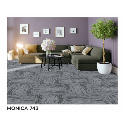MONICA Karo Halı 50x50 cm | Polypropylene Ofis Halısı