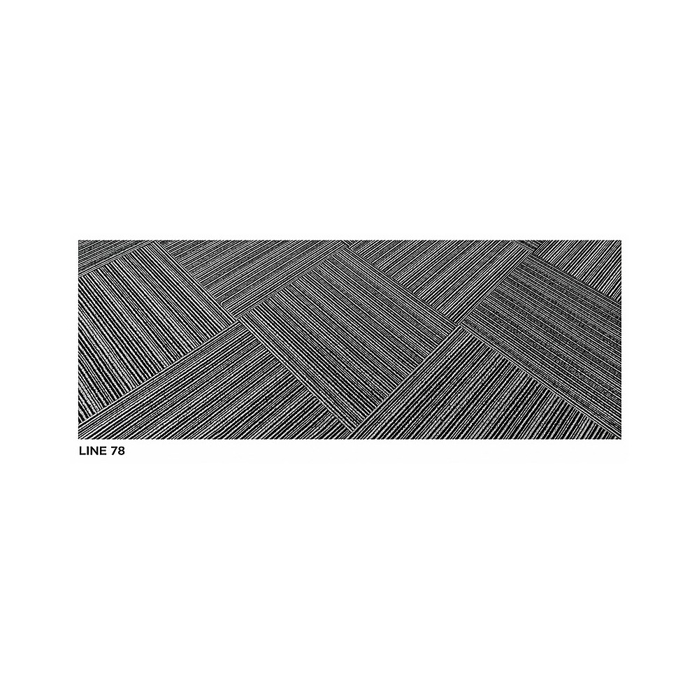 LINE Karo Halı 50x50 cm | Polypropylene Fiber Zemin Kaplama