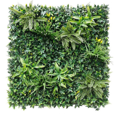 Green Dream Çim Duvar Paneli 100×100 cm | Gerçekçi Yeşil Duvar