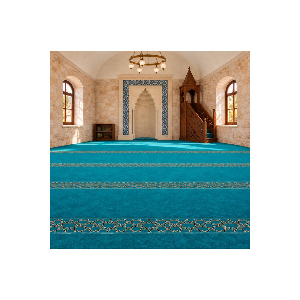 En Ekonomik Alev Almaz Polyamid Cami Halısı | FORFLOOR