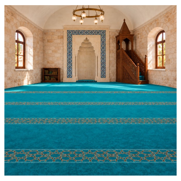 En Ekonomik Alev Almaz Polyamid Cami Halısı | FORFLOOR